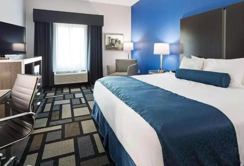 身障者適用キングサイズベッドルーム, Best Western Plus Birmingham Inn & Suites