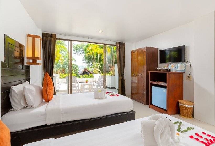 디럭스 룸, Club Bamboo Boutique Patong Beach Resort