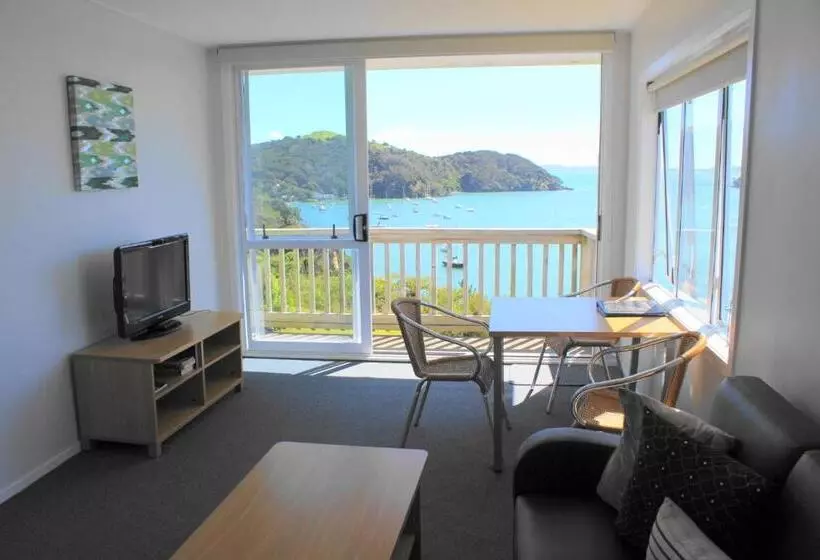 آپارتمان 1 خوابه با چشم‌انداز دریا, Mangonui Motel