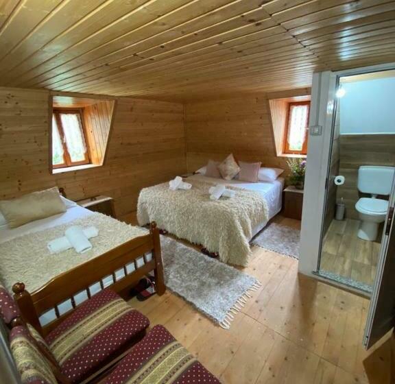 스탠다드 트리플 룸 가든 전망, Kulla Pracja Theth