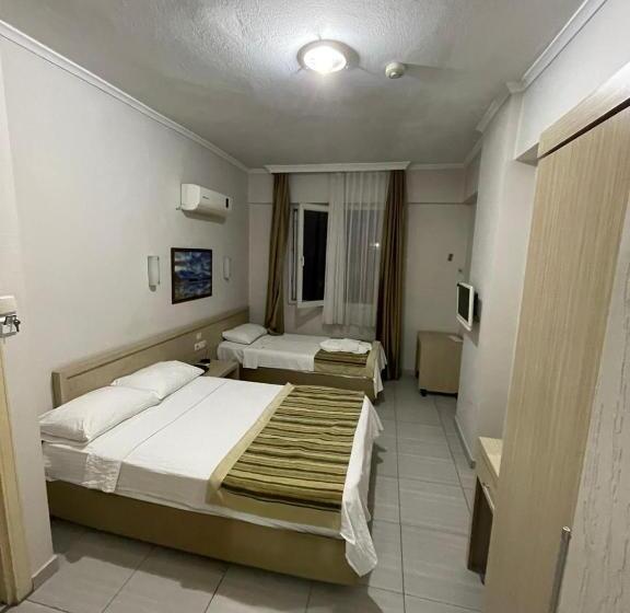 اتاق استاندارد چهار تخته, Denizhan Otel