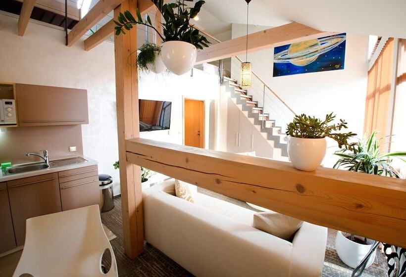 דירת חדר סופריור, Apart Hotel Jablonec