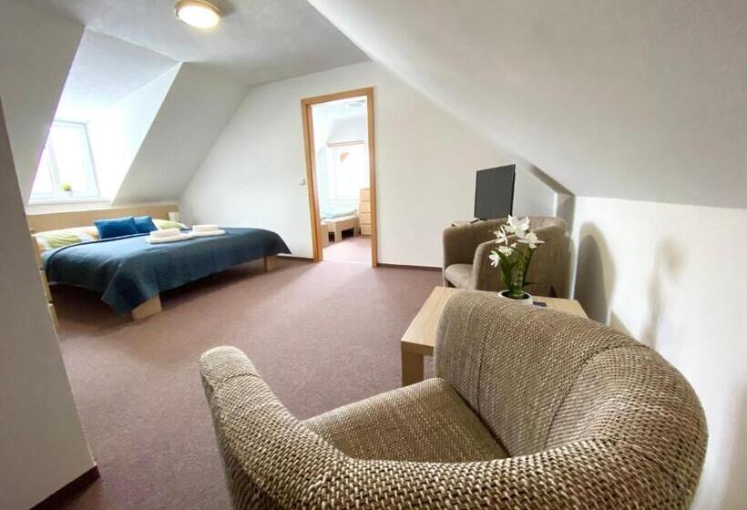 4인용 스탠다드 룸, Penzion Sen