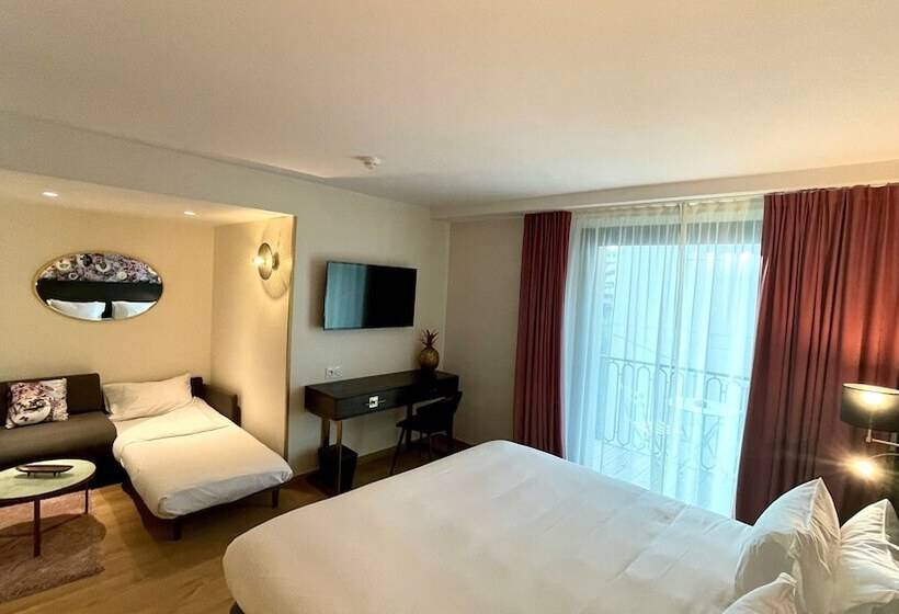 غرفة بريميوم مطلة على المدينة, La Villa Port D Antibes & Spa