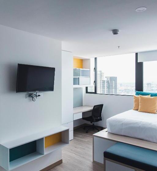 琮城市景观的豪华间, Spotty Bogotá Centro