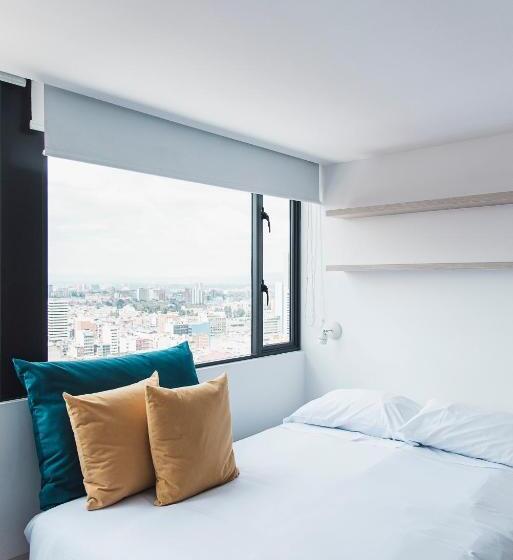 琮城市景观的豪华间, Spotty Bogotá Centro