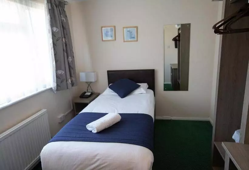 スタンダードシングルルーム, Corner House Hotel Gatwick With Bookable Holiday Parking