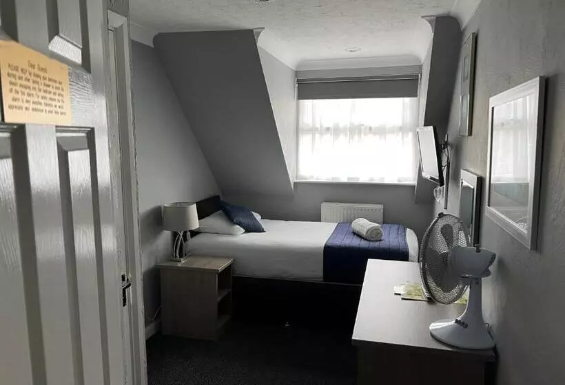 スタンダードシングルルーム, Corner House Hotel Gatwick With Bookable Holiday Parking