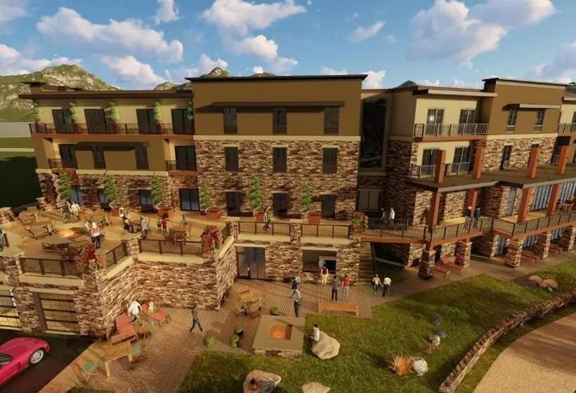 バルコニー付き１ベッドルームアパートメント, Holiday Inn Express Durango Downtown  Animas River