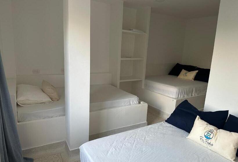 חדר סופריור לארבעה, El Faro Hostel