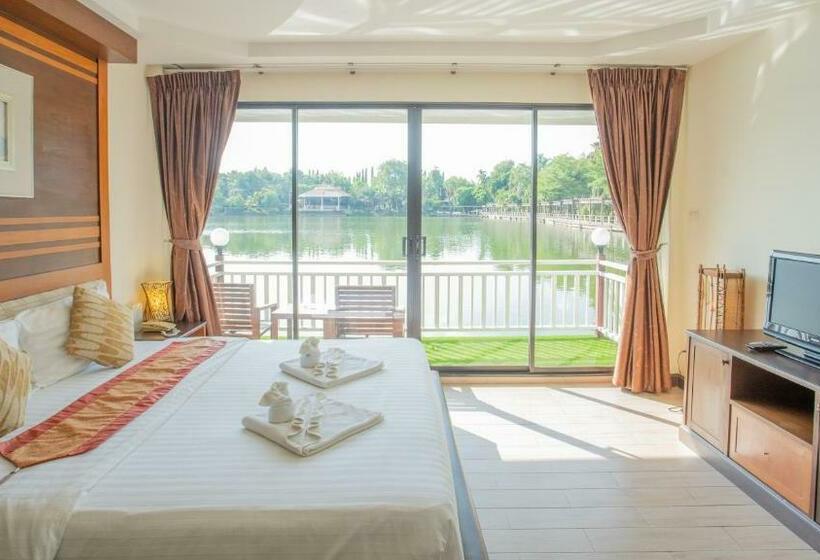 스탠다드 룸 호수 전망, Chawalun Resort