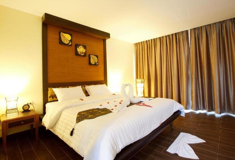 디럭스 룸, Chawalun Resort