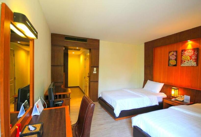 带2个卧室的套房, Chawalun Resort