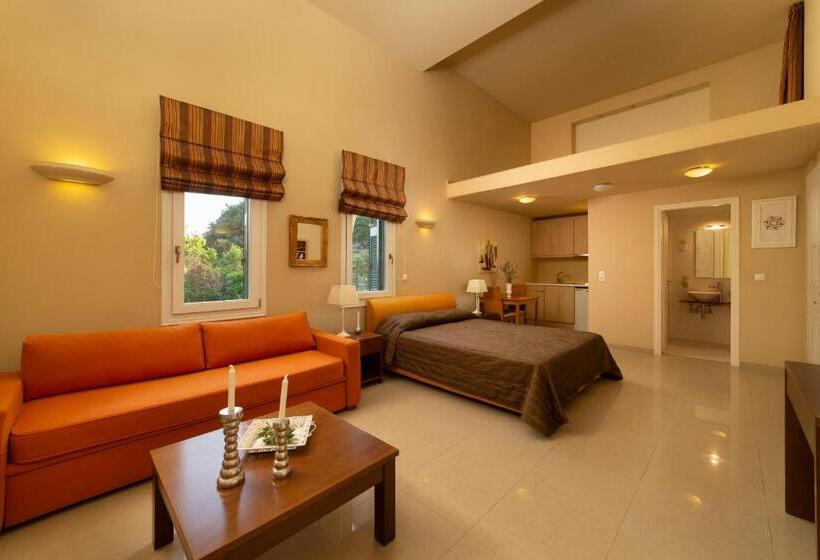 غرفة ديلوكس مطلّة علي البحر مزوَّدة بشُرفة, Armonia Resort