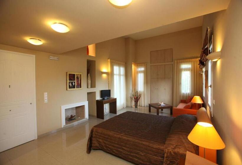 غرفة ديلوكس مطلّة علي البحر مزوَّدة بشُرفة, Armonia Resort