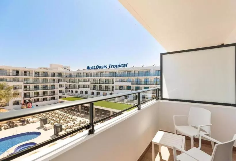 اتاق استاندارد با چشم‌انداز استخر, Best Oasis Tropical