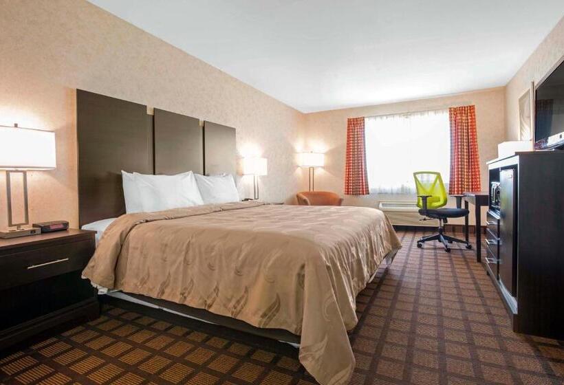 Номер Стандарт Кровать Кинг Адаптированный для Инвалидов, Quality Inn Monee I57