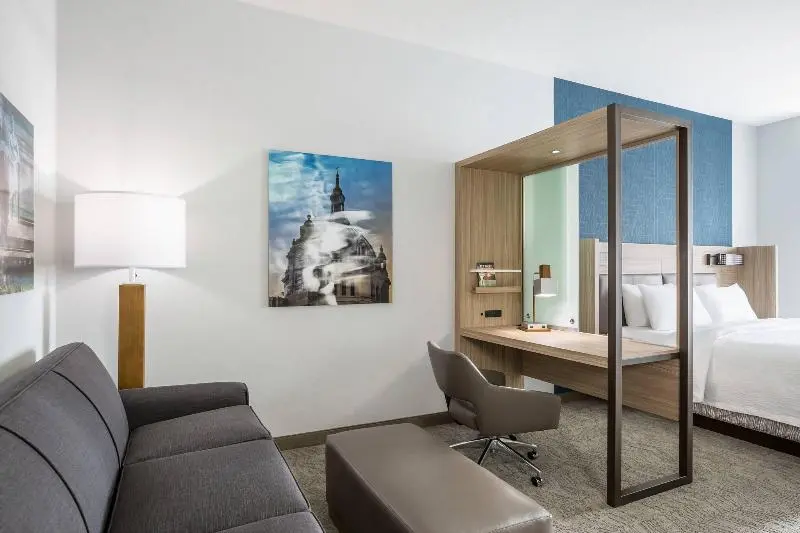 キングサイドベッドのスタンダードワンルーム, Springhill Suites St. Paul Downtown
