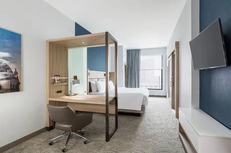 キングサイドベッドのスタンダードワンルーム, Springhill Suites St. Paul Downtown