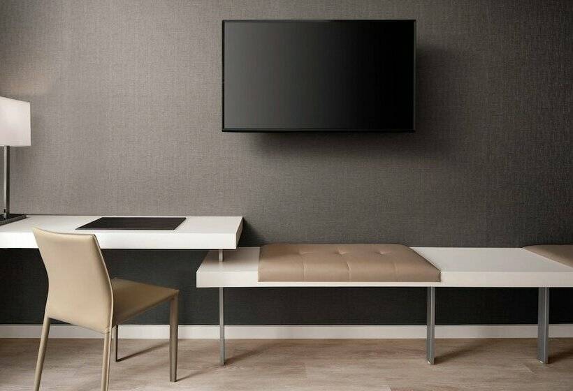 غرفة قياسية سرير مزدوج, Ac Hotel By Marriott Santa Rosa Sonoma Wine Country