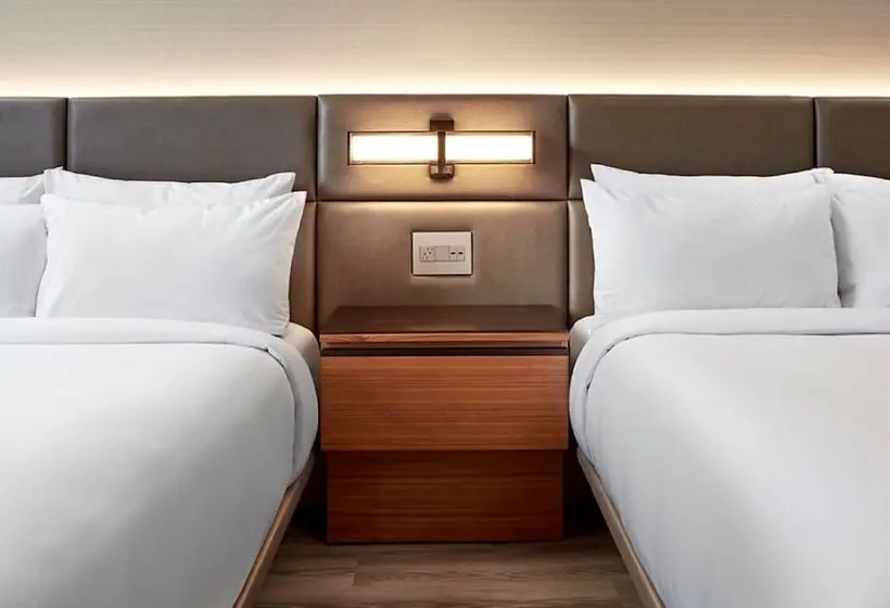 ２ダブルベッドのスタンダードルーム, Ac Hotel By Marriott Santa Rosa Sonoma Wine Country