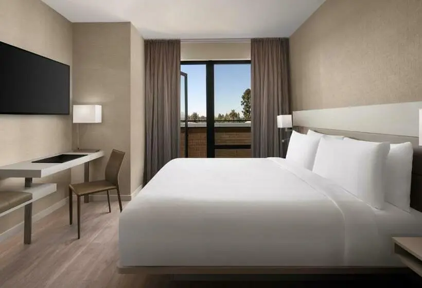 キングサイズベッドのスタンダードルーム, Ac Hotel By Marriott Santa Rosa Sonoma Wine Country