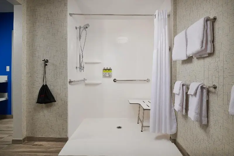 身障者適用キングサイズベッドルーム, Holiday Inn Express Lockport, An Ihg