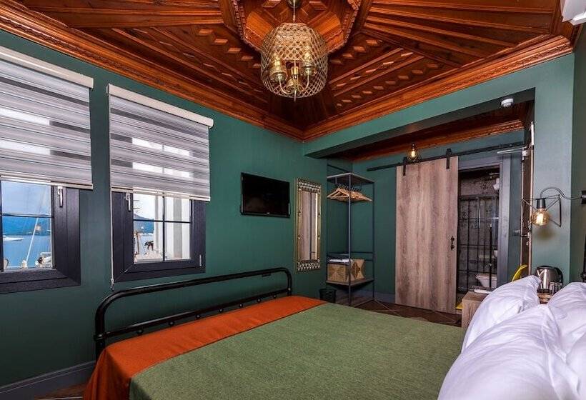 غرفة قياسية مطلّة علي البحر, Sunset Boutique Hotel Marmaris