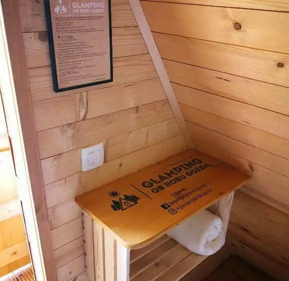 چادر با خدمات رفاهی استاندارد, Glamping Forest Edge