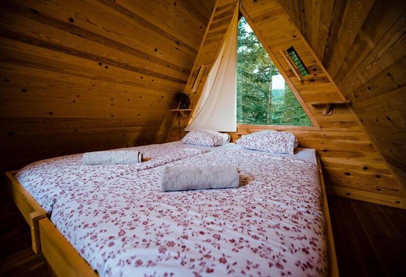 چادر با خدمات رفاهی استاندارد, Glamping Forest Edge