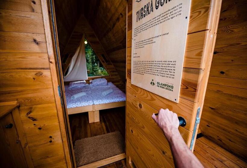 چادر با خدمات رفاهی استاندارد, Glamping Forest Edge