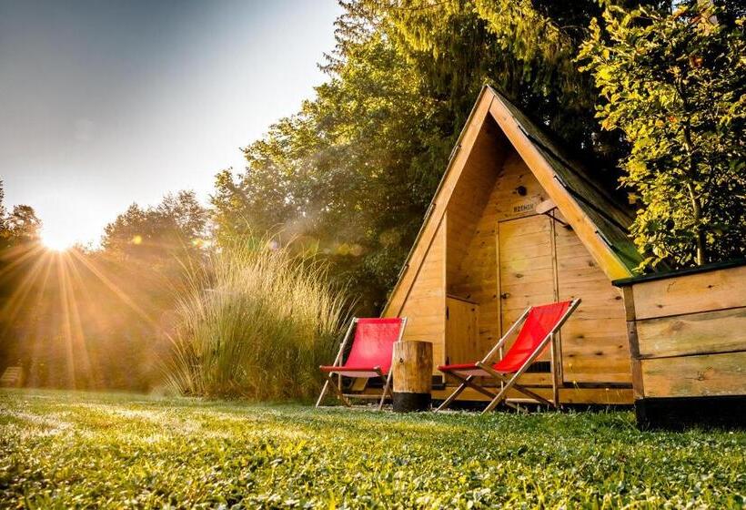 چادر با خدمات رفاهی استاندارد, Glamping Forest Edge