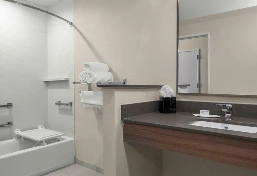 キングサイズベッドのスタンダードルーム, Fairfield Inn & Suites Rocky Mount