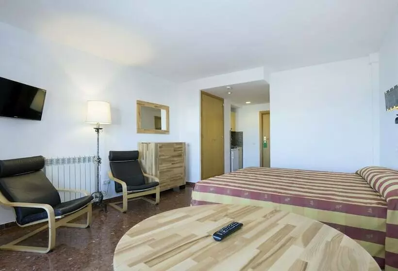 サイドオーシャンビューのスタンダードワンルーム, Apartamentos Bajondillo