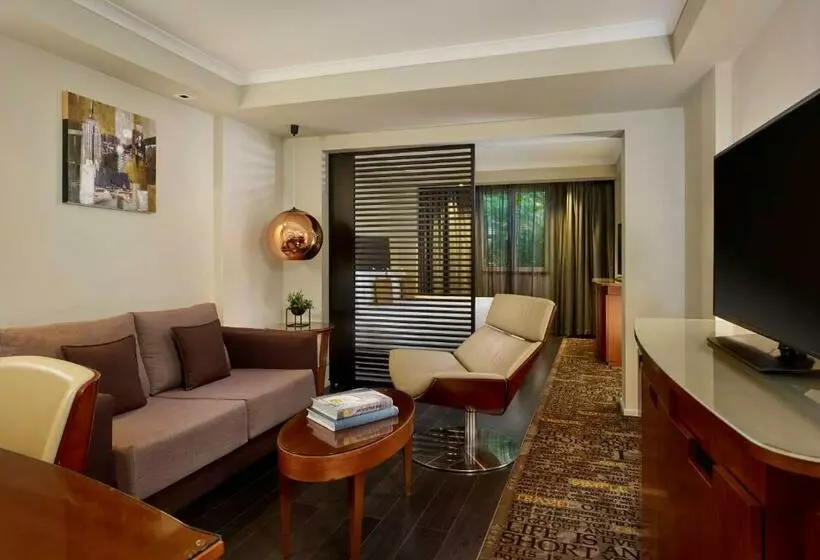 اتاق اجرایی با تخت بزرگ, Park Plaza Victoria London