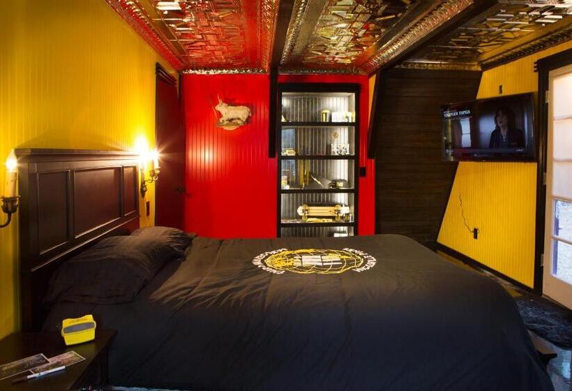 חדר סטנדרט מותאם לאדם עם מוגבלויות, Hicksville Pines Chalets & Motel