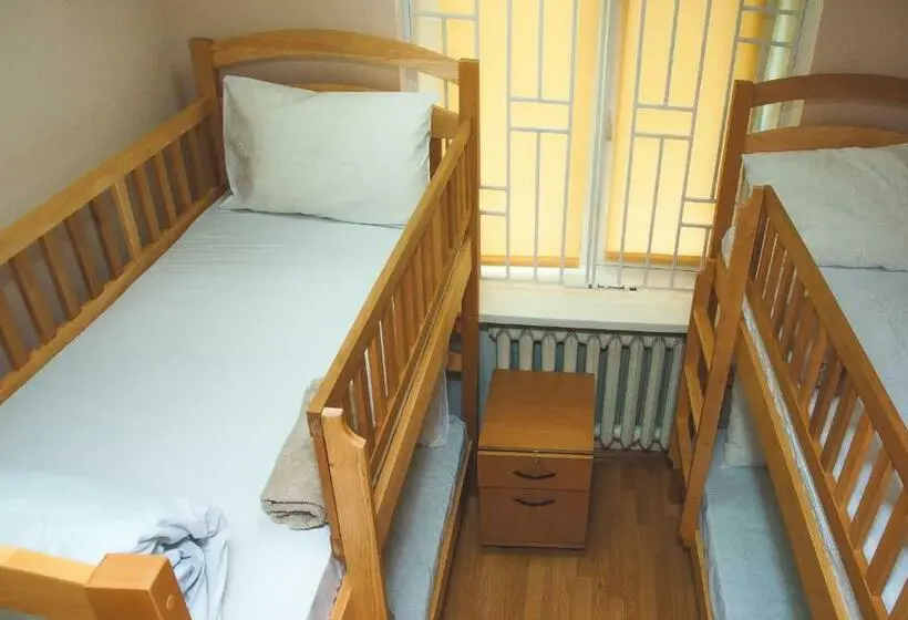 تختخواب در اتاق مشترک, Globus Hostel