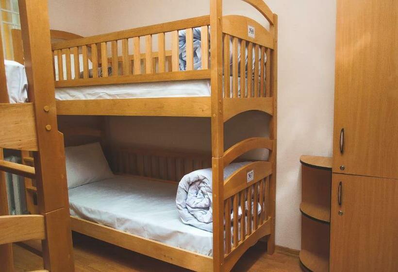 تختخواب در اتاق مشترک, Globus Hostel