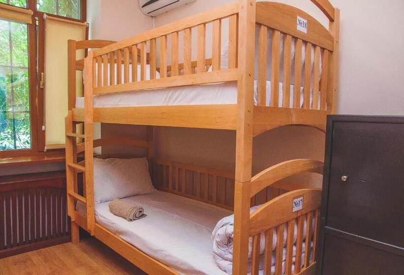 تختخواب در اتاق مشترک, Globus Hostel