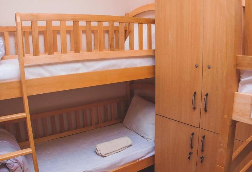 تختخواب در اتاق مشترک, Globus Hostel