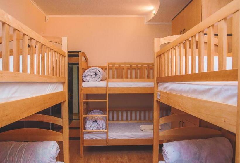 تختخواب در اتاق مشترک, Globus Hostel