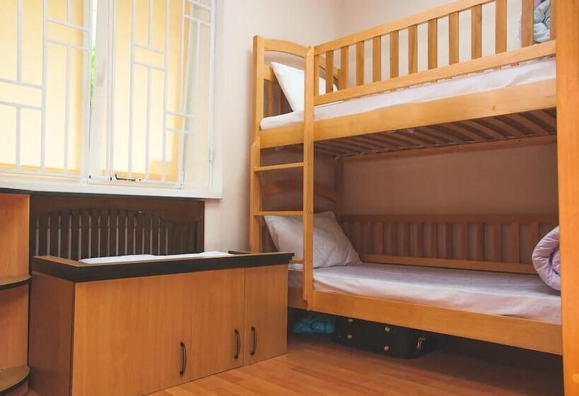 تختخواب در اتاق مشترک, Globus Hostel