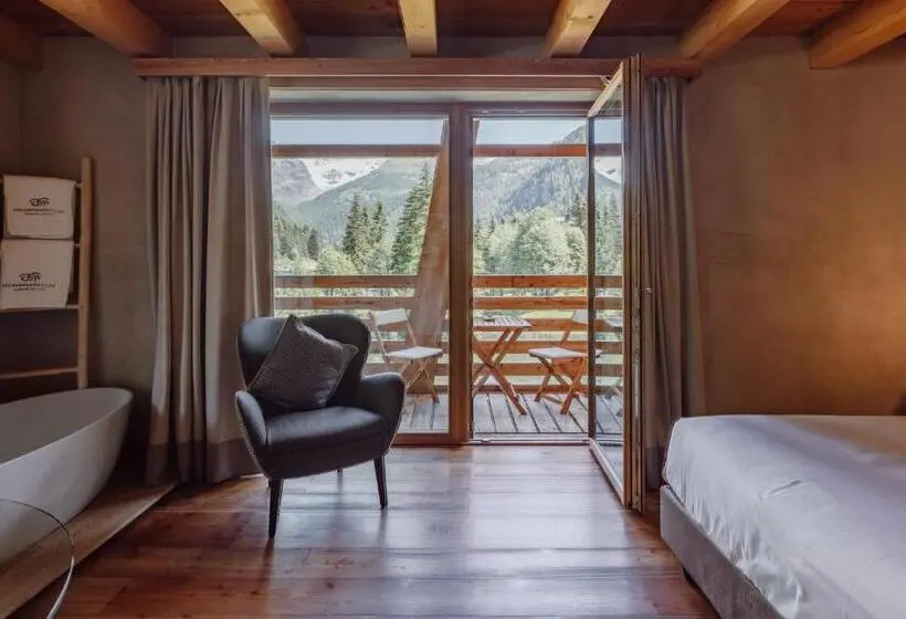 Juniorsviitti, Au Charmant Petit Lac Ecohotel Parc & Spa