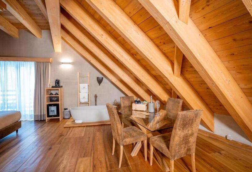 디럭스 스위트, Au Charmant Petit Lac   Ecohotel Parc & Spa