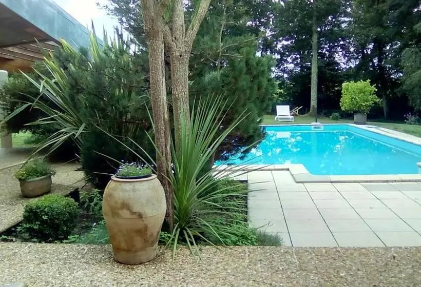 Standard room with outdoor bath, Chambres D Hôtes Les Barrerres