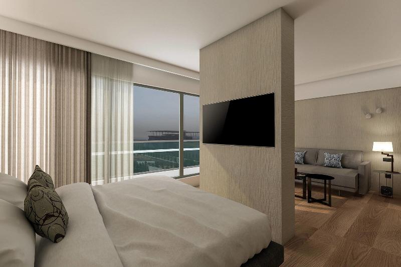 주니어 스위트 킹사이즈 침대, Athens Marriott