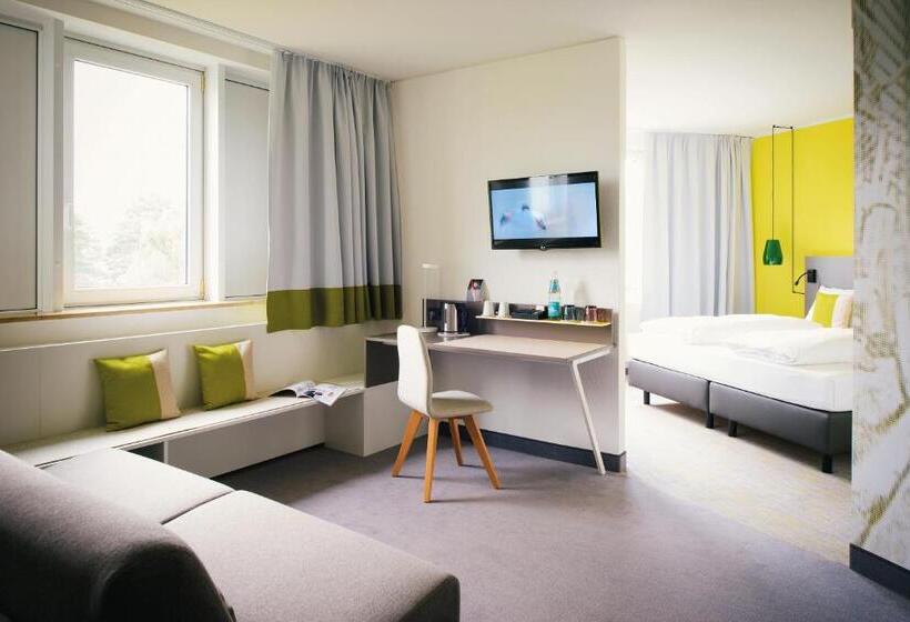 غرفة قياسية مزوَّدة بصالون, Vienna House Easy By Wyndham Amberg