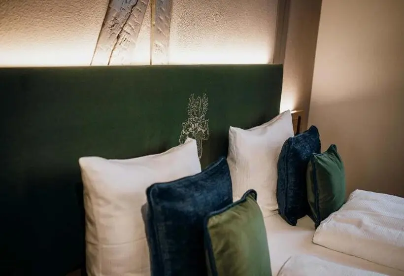 キングサイズベッドのスタンダードルーム, Burghotel Scharfenstein