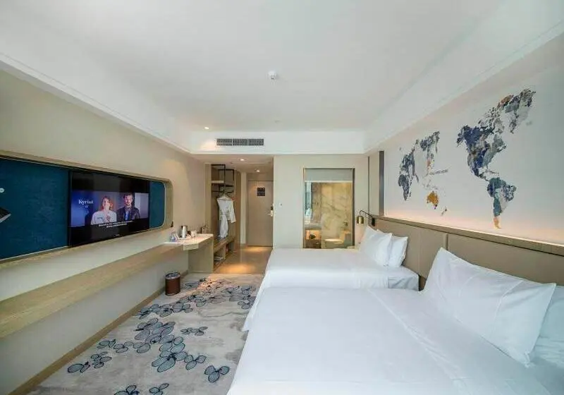 اتاق سوپریور با چشم‌انداز, Kyriad Marvelous Hotel Foshan Xiqiao Mountain Scenic Area Qiaoling Square