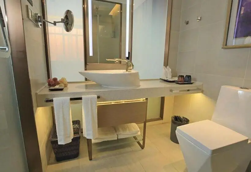 キングサイズベッドのデラックスルーム, Lavande Hotels·foshan Bijiang Light Rail Country Garden Headquarters